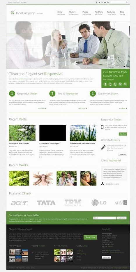 innocompany wordpress theme