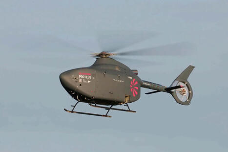 New Royal Navy helicopter drone makes history with first flight | DEFENSE NEWS | Scoop.it