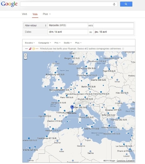 Comparateurs : Google Flight Search "n'a pas encore de Business Model..." | Écolonomie, e-tourisme et réseaux sociaux | Nouvelles Technologies et Tourisme | Scoop.it