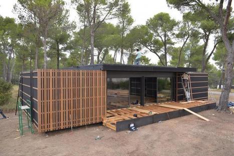 Des architectes français imaginent une habitation éphémère, entièrement recyclable | Build Green, pour un habitat écologique | Scoop.it