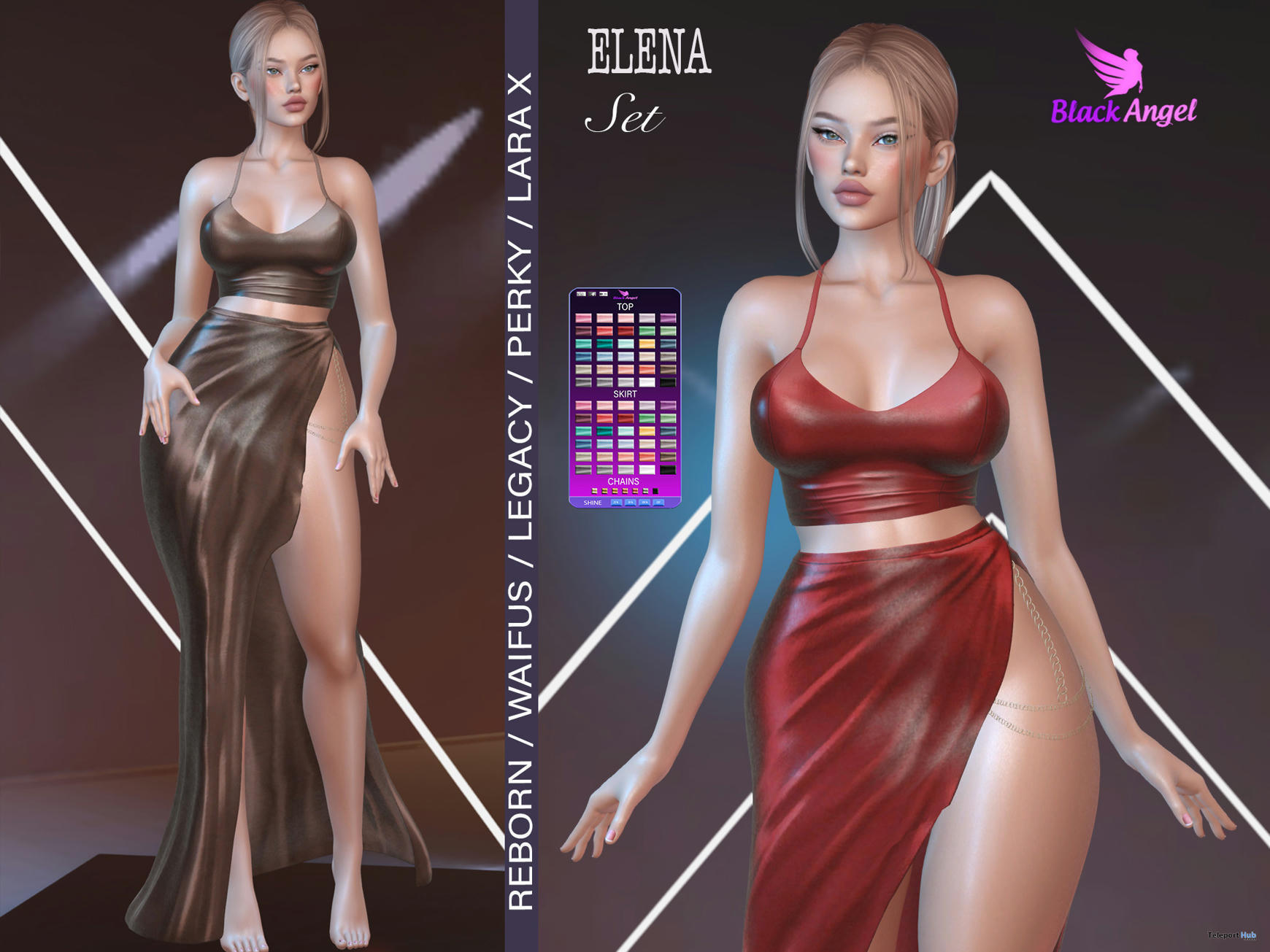 Elena Outfit Set January 2024 Group Gift by Black Angel Store | Teleport Hu...