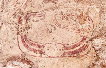 Painted vault lid found depicting a serpent and the underworld | Heritage Daily | Kiosque du monde : Amériques | Scoop.it