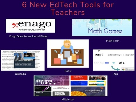 Six edtech tools to try in your teaching | Creative teaching and learning | Scoop.it
