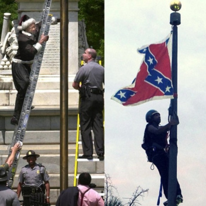 Before Bree Newsome there was Emmett Eddy Jr., known as “the Rev. E. Slave". | Colorful Prism Of Racism | Scoop.it