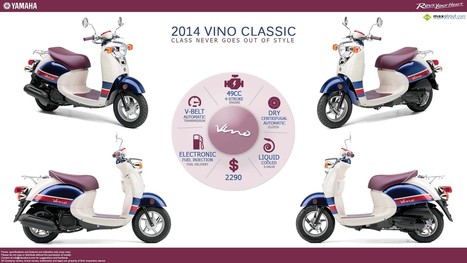 2014 Yamaha Vino Classic | Maxabout Motorcycles | Scoop.it