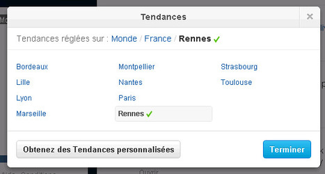 Twitter intègre 10 villes françaises aux Trending Topics dont Toulouse | Toulouse networks | Scoop.it