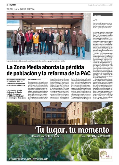 La Zona Media aborda la pérdida de población y la reforma de la PAC | Ordenación del Territorio | Scoop.it