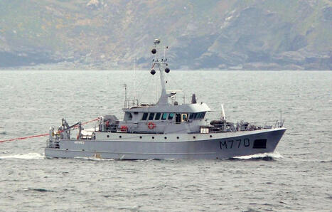 Le bâtiment remorqueur de sonar (BRS) Antarès tire sa révérence | DEFENSE NEWS | Scoop.it