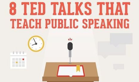 8 Ted Talks That Teach Public Speaking #infographic | Personal Branding & Leadership Coaching | Scoop.it
