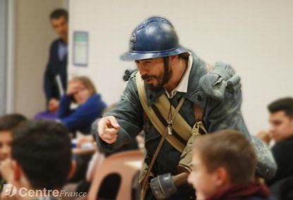 Intervention surprise au collège Maurice-Clavel | Autour du Centenaire 14-18 | Scoop.it