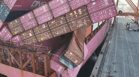 ONE Boxship Loses Containers Overboard off Gran Canaria / le 14.12.2025 | Pollution accidentelle des eaux (+ d&eacute;chets plastiques) | Scoop.it