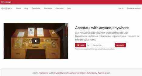 5 outils en ligne pour annoter des pages sur le web &ndash; Les Outils Tice | UseNum - Education | Scoop.it