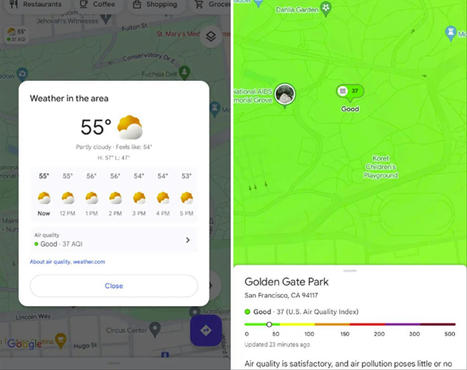 Google Maps ya integra mapas del tiempo | @Tecnoedumx | Scoop.it