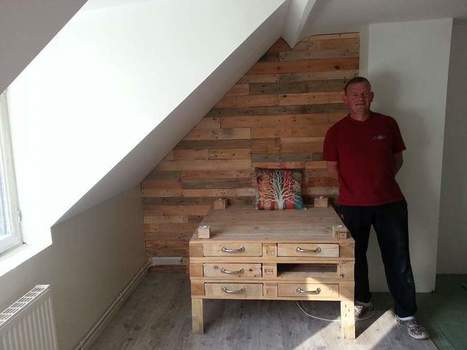 Pallet Bedroom Suite / Chambre En Palette | 1001 Pallets ideas ! | Scoop.it