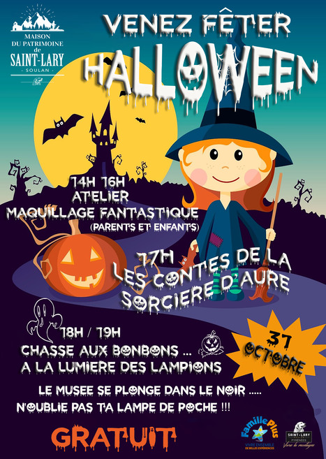 Fêtez Halloween avec la Maison Du Patrimoine à Saint-Lary-Soulan le 31 octobre | Vallées d'Aure & Louron - Pyrénées | Scoop.it