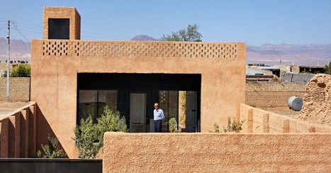 Enduit de terre et sable pour cette maison iranienne en briques | Build Green, pour un habitat écologique | Scoop.it