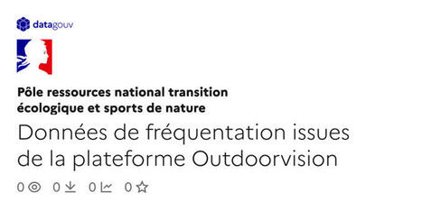 Des donn&eacute;es Outdoorvision d&eacute;sormais en open data ! | 5 - Equipements et lieux de pratique | Scoop.it