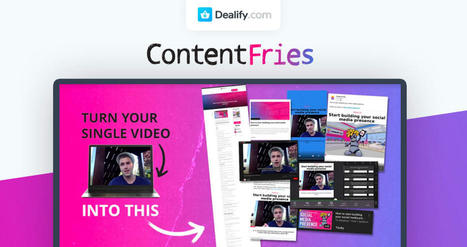 #ContentFries is the tastiest way to repurpose,#convert and #expand your #videocontent into other #videos,#readabletext, #ads and #socialcontent. | Starting a online business entrepreneurship.Build Your Business Successfully With Our Best Partners And Marketing Tools.The Easiest Way To Start A Profitable Home Business! | Scoop.it