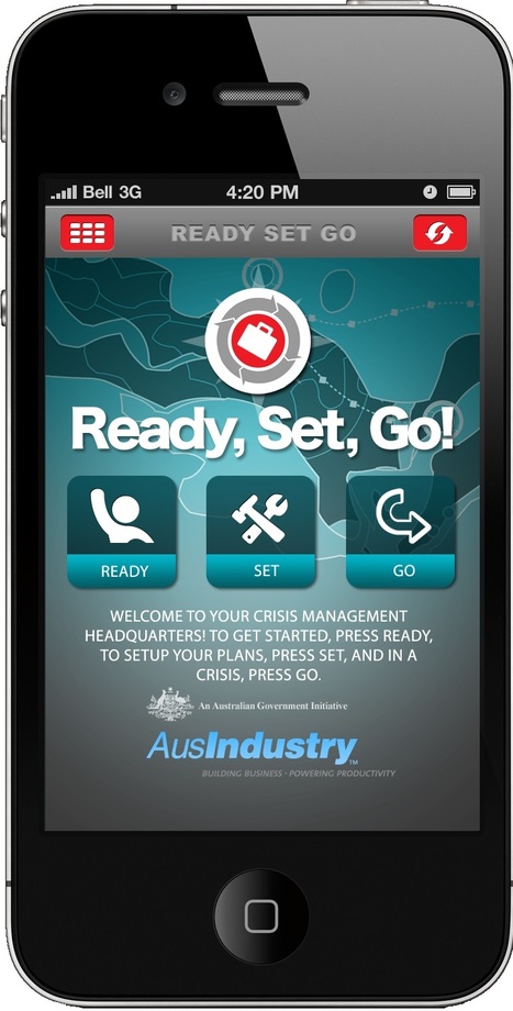 Ready, Set, Go! app - disaster planning for the tourism industry | ALBERTO CORRERA - QUADRI E DIRIGENTI TURISMO IN ITALIA | Scoop.it