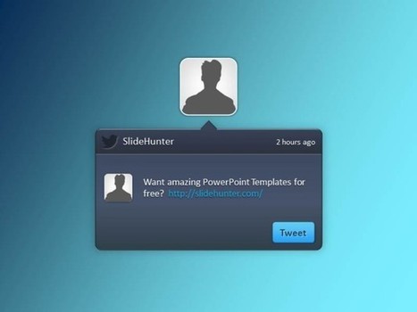 Free Twitter PowerPoint Template | Free Business PowerPoint Templates | Scoop.it