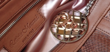 Letizia Morandi handbags. De gelijknamige ontwerpster is geboren en getogen in Florence Italië. | Good Things From Italy - Le Cose Buone d'Italia | Scoop.it