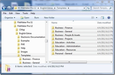 Templates | Me 'n Filemaker: Year 25 | Filemaker Info | Scoop.it
