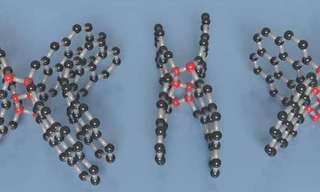 New form of carbon that's hard as a rock, yet elastic, like rubber | e.cloud | Scoop.it