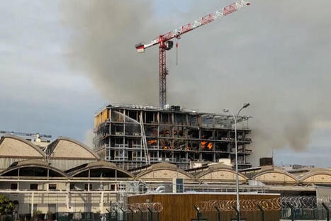Incendie à Paris : le Messager, ambitieux bâtiment réversible en chantier, ravagé par les flammes | Veille "Villes de demain" | Scoop.it