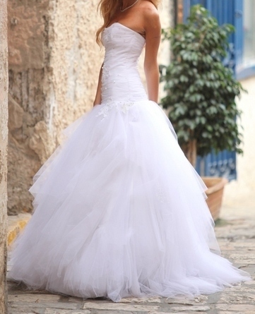 Annonce : Robe mariée blanche Sonia L portée une fois originale occasion pas cher - Nord Pas de Calais - Nord - Occasion du mariage | Robes de mariée d'occasion | Scoop.it