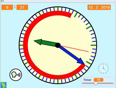 Klassenzimmer-Uhr mit Timer als WebApp – | Medien & Informatik – Zyklus 2 | Scoop.it