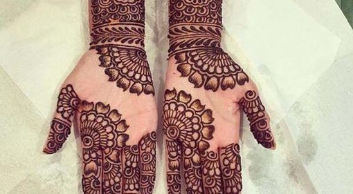 Latest Simple Mehndi Designs For Front Hands St