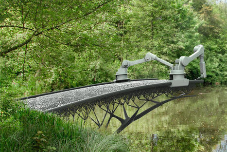 Gravity-defying 3D printer to print bridge over Water in Amsterdam | Technology in Business Today | Scoop.it