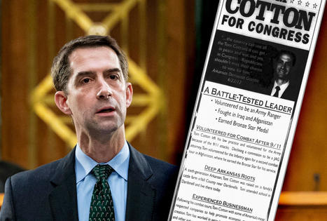 Sen. Tom Cotton campaigned on his "experience as an Army Ranger" &mdash; but he didn't have any | Salon.com | Backstabber Watch | Scoop.it