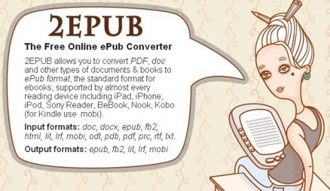 Convertir un fichier PDF en ePub avec 2EPUB | Ballajack | Time to Learn | Scoop.it