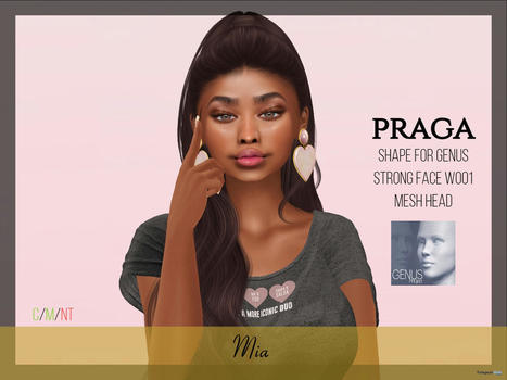Mia Bento Shape June 2021 Group Gift by PRAGA | Teleport Hub - Second Life Freebies | Second Life Freebies | Scoop.it