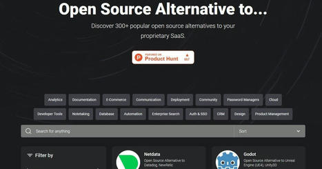 Le site du jour : Open Source Alternative To | CONNECTED! | Scoop.it