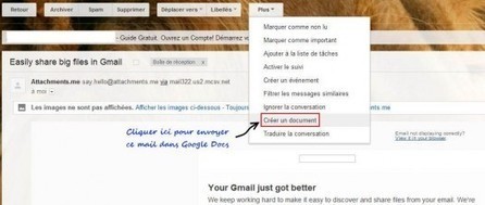 Sauvegarde des messages Gmail dans Google Docs | information analyst | Scoop.it