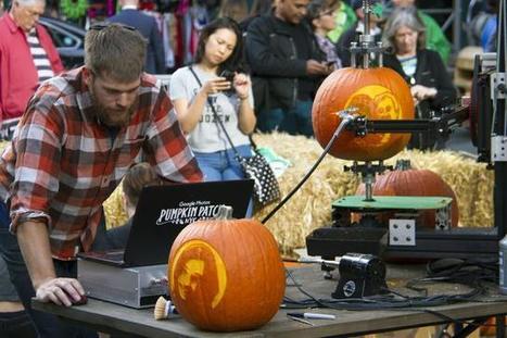 Google Sprouts a Pumpkin Patch In Times Square to Promote Photos App | Marketing_me | Scoop.it