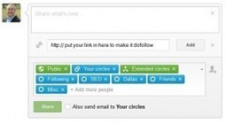 How To: Make Your Links Do Follow Links in Google Plus | Bill Hartzer | Latest Social Media News | Scoop.it