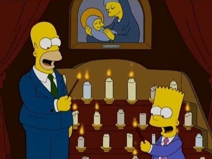 de 100 Imágenes Blasfemas, Ateas y Antirreligiosas de los Simpsons | Religiones. Una visión crítica | Scoop.it