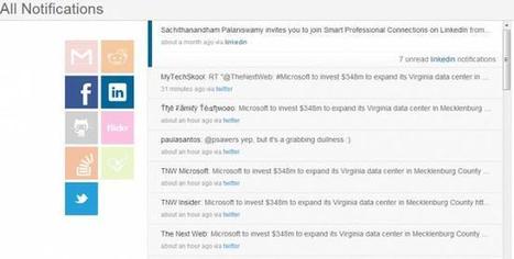 Chime, una extensión de Chrome para unificar servicios como Twitter, Facebook o Gmail | Utilización de Twitter la Educación | Scoop.it
