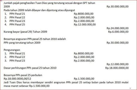 Contoh Soal Pph Pasal 22 Dan Jawabannya Ilmusosial Id