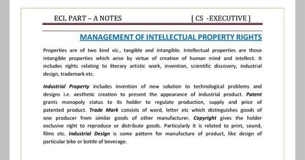 cs executive notes