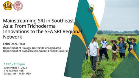 Mainstreaming SRI in Southeast Asia: From Trichoderma to the SE Asia Regional Network | SRI Global News ++ March - May 2025    System of Rice Intensification (SRI) | Scoop.it
