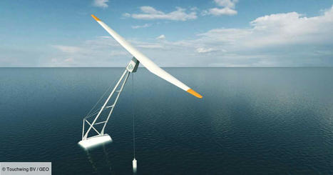 Flottante, monopale et beaucoup moins chère : l'éolienne de Touchwind promet beaucoup | Energies Renouvelables | Scoop.it