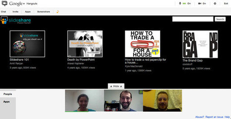 Show Your Presentation Inside Google+ Hangouts: The SlideShare App | Presentation Tools | Scoop.it