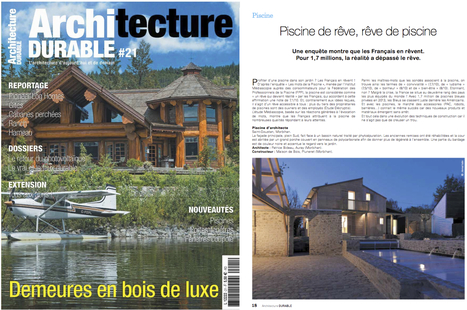 "Magazine Architecture DURABLE N°21- Maison bioclimatique à Auray ( avril mai juin 2015 ) | Architecture, maisons bois & bioclimatiques | Scoop.it
