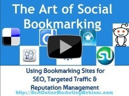 The Art of Social Bookmarking | Latest Social Media News | Scoop.it