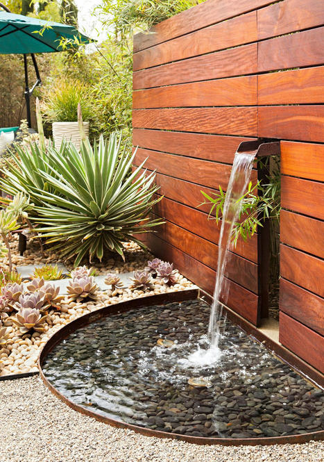 25 Refreshing Water Feature Ideas for Your Landscape | Best Backyard Patio Garden Scoops | Scoop.it