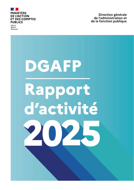Publication du rapport d'activit&eacute; 2025 de la DGAFP | Veille juridique du CDG13 | Scoop.it
